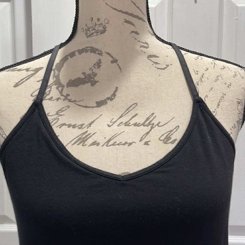 NAKED RACEBACK CAMISOLE. BLACK L - Picture 4 of 6